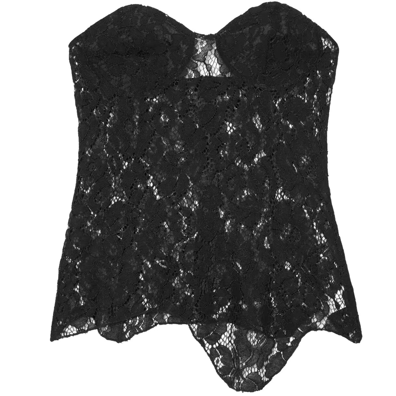 HXAO Corset Tube Top Femme Noi - Strapless Bra Backless avis et prix
