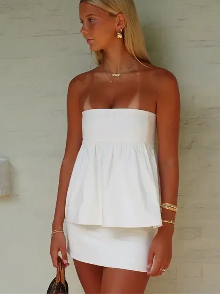 HXAO haut bustier femmes épaul - Strapless Bra Backless avis et prix